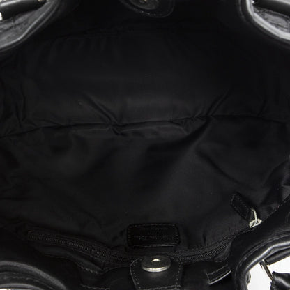 Dior Chain Black Cannage Nylon Canvas