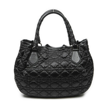Dior Chain Black Cannage Nylon Canvas