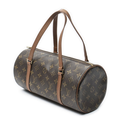 Louis Vuitton Papillon Brown Monogram Canvas Handbag