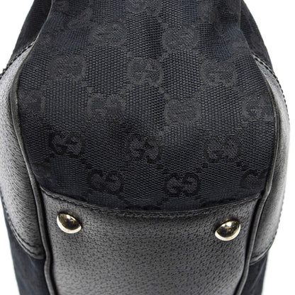 Gucci Princi Tote Black GG Canvas