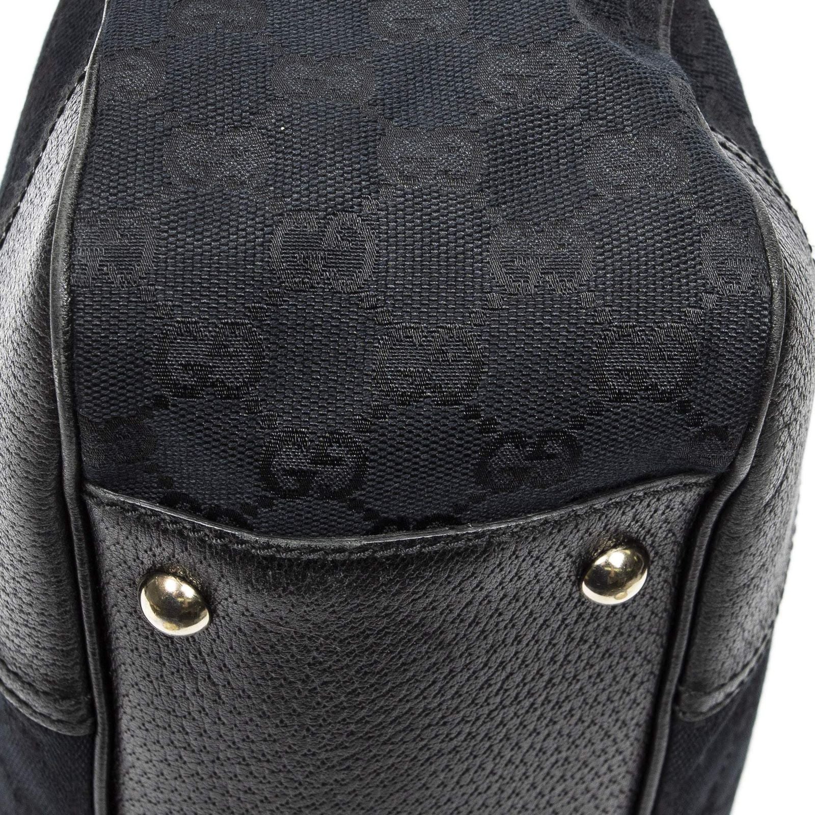 Gucci Princi Tote Black GG Canvas