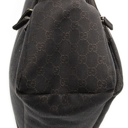 Gucci Large Front Pocket Messenger Dark Brown GG Denim Canvas