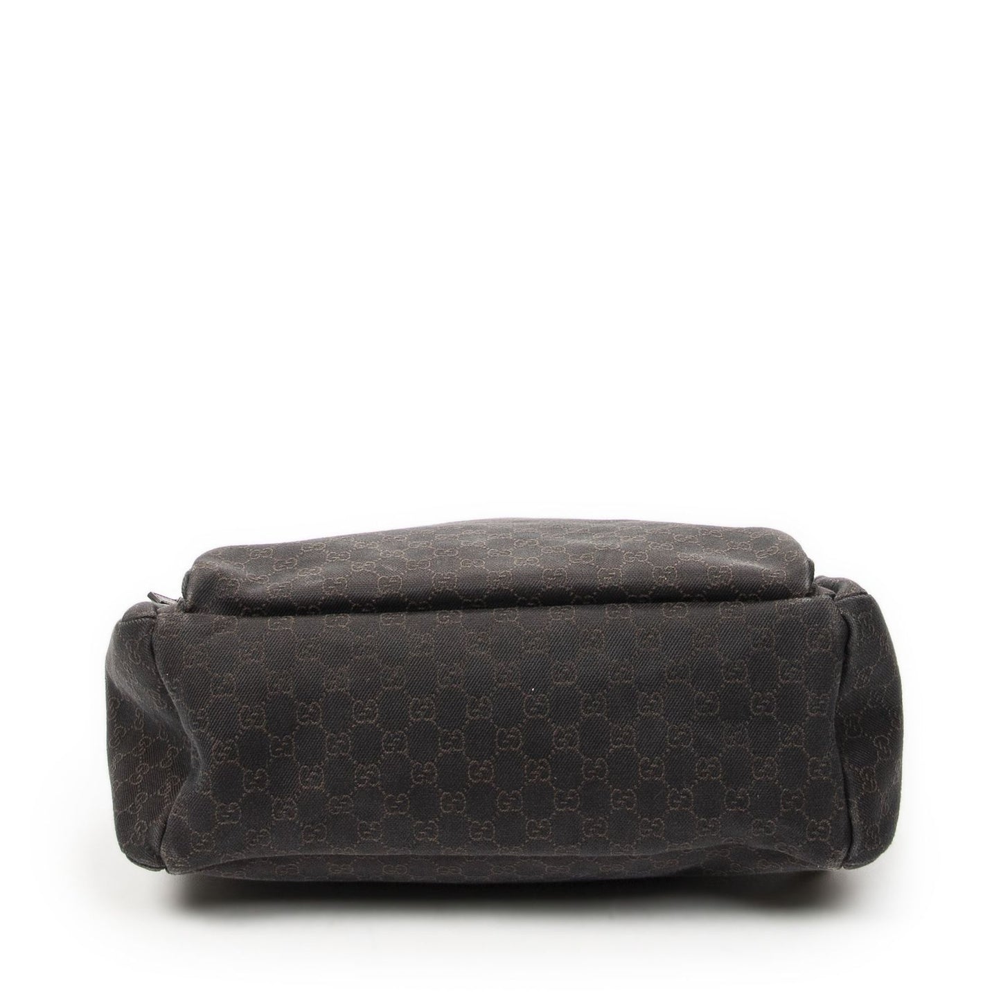 Gucci Large Front Pocket Messenger Dark Brown GG Denim Canvas
