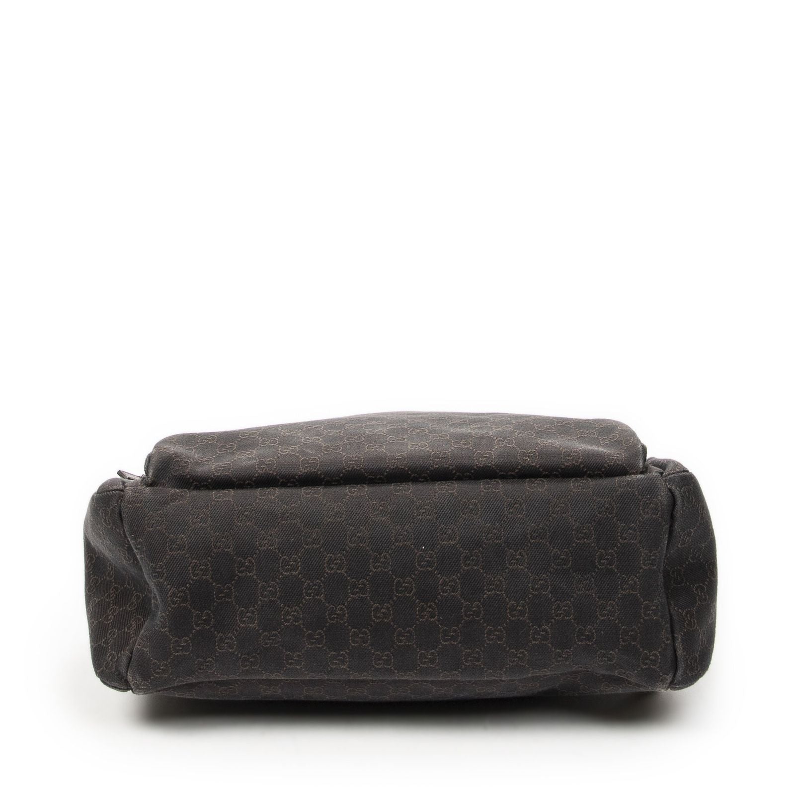 Gucci Large Front Pocket Messenger Dark Brown GG Denim Canvas