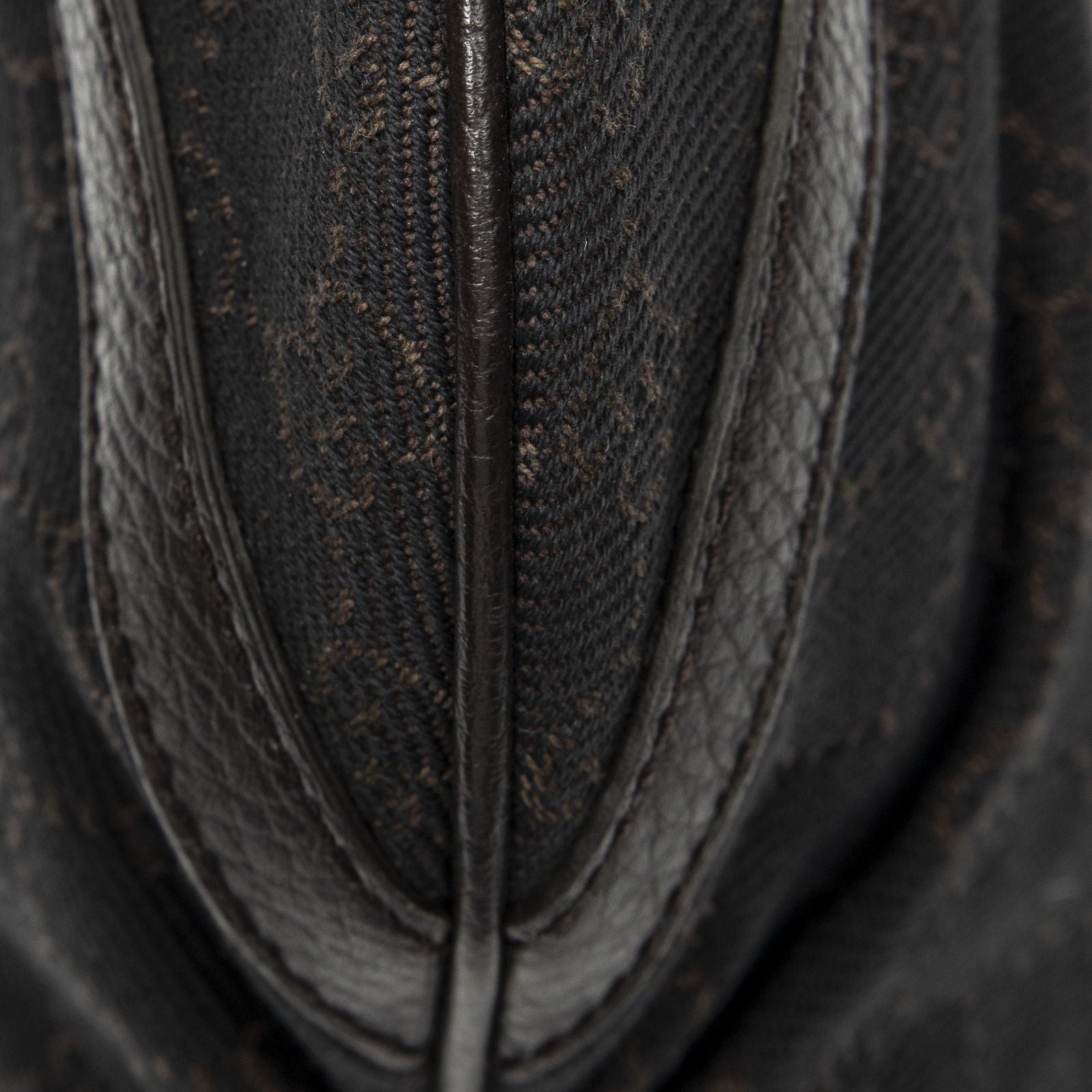 Gucci Small Dring Messenger Dark Brown GG Denim Canvas