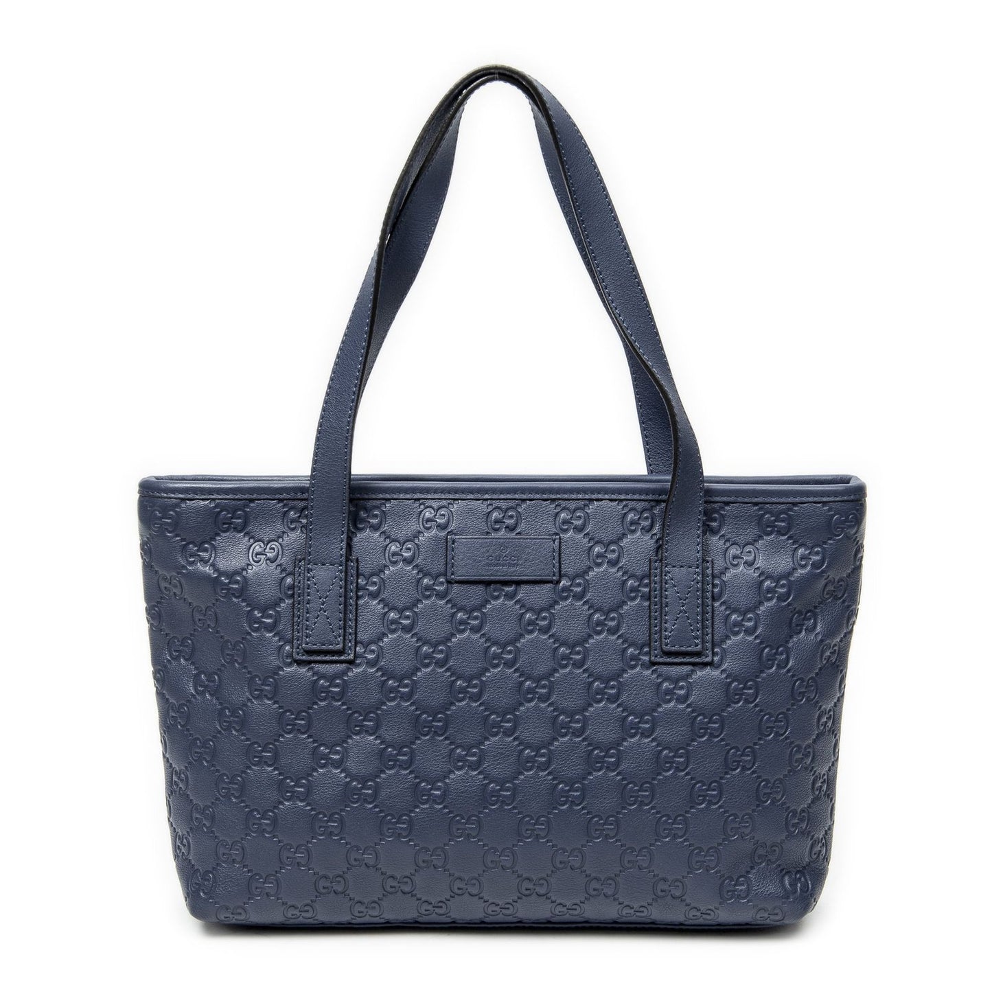 Gucci Small Joint Blue Guccissima