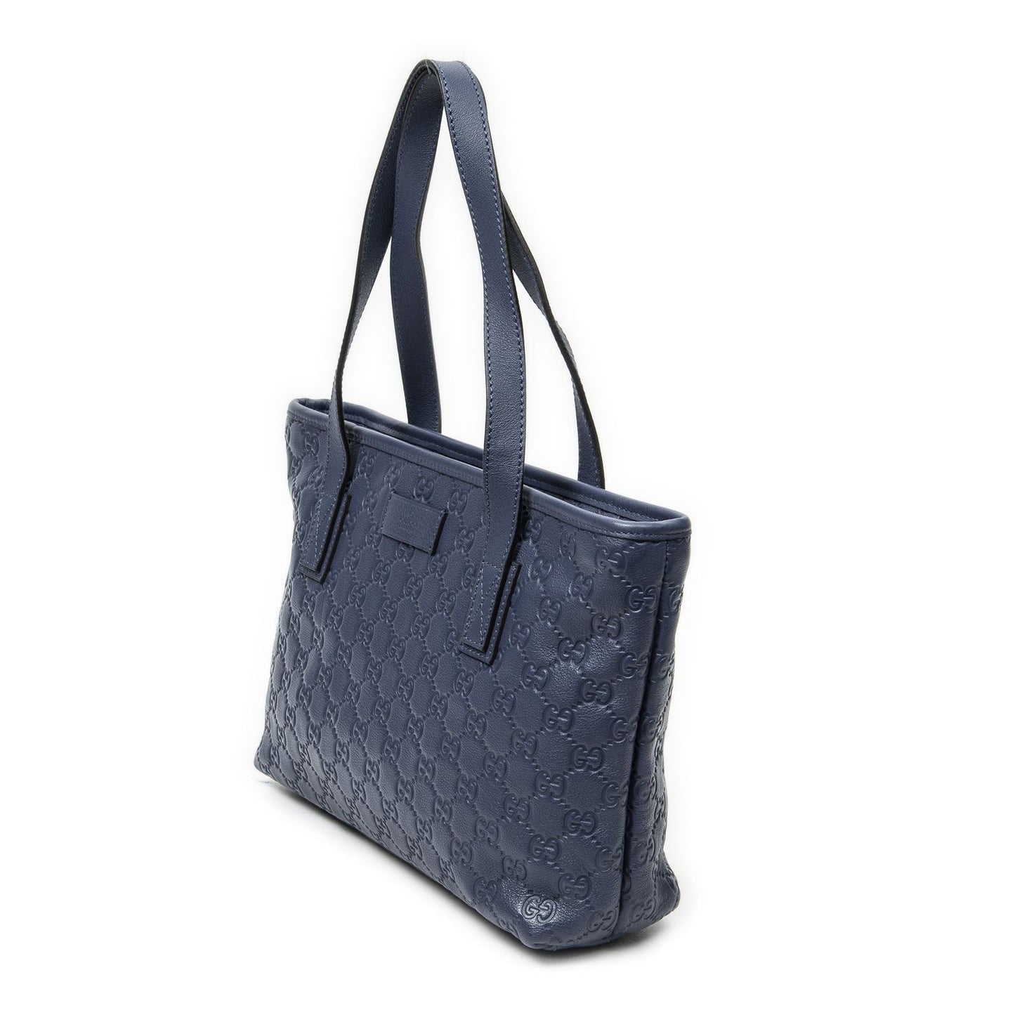 Gucci Small Joint Blue Guccissima