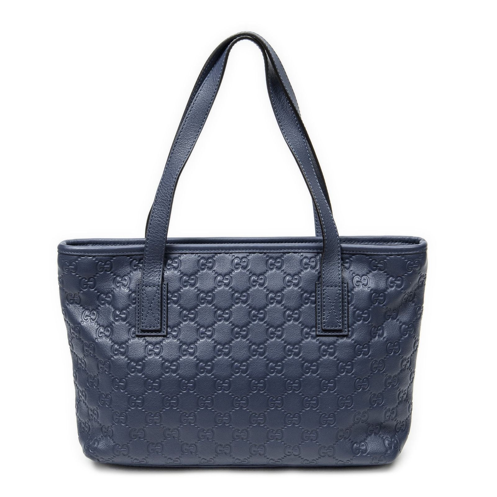 Gucci Small Joint Blue Guccissima