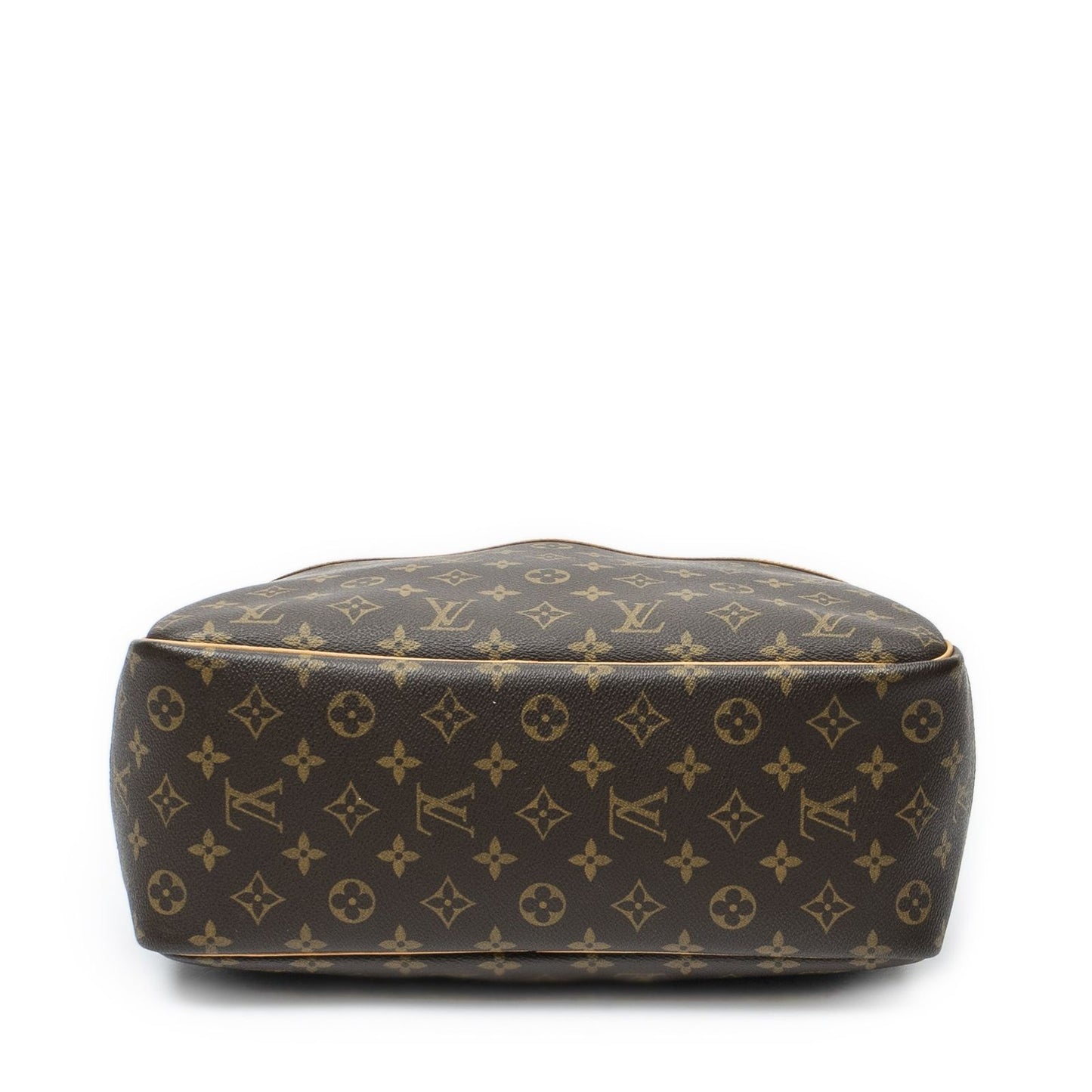 Louis Vuitton Deauville Brown Monogram Canvas Handbag