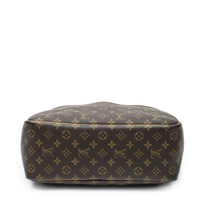 Louis Vuitton Deauville Brown Monogram Canvas Handbag