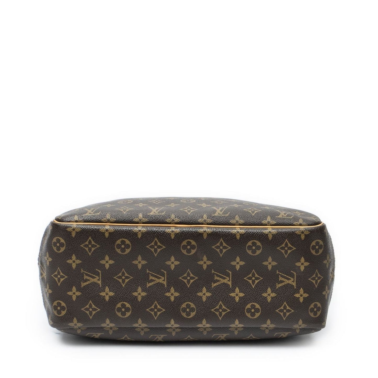 Louis Vuitton Deauville Brown Monogram Canvas Handbag