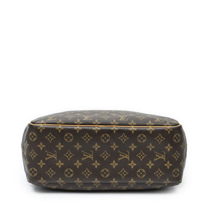 Louis Vuitton Deauville Brown Monogram Canvas Handbag