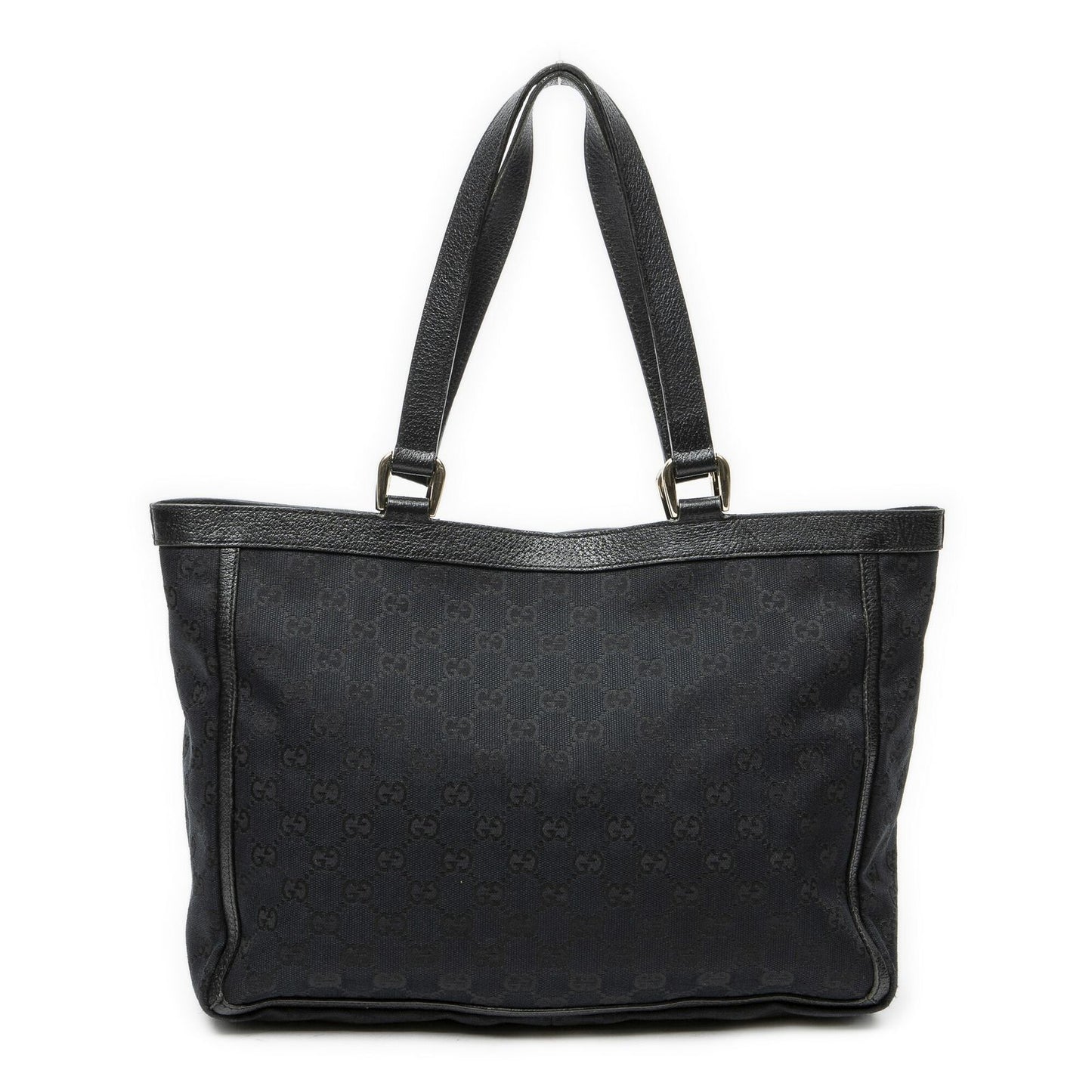 Gucci Abbey Pochette Black GG Canvas