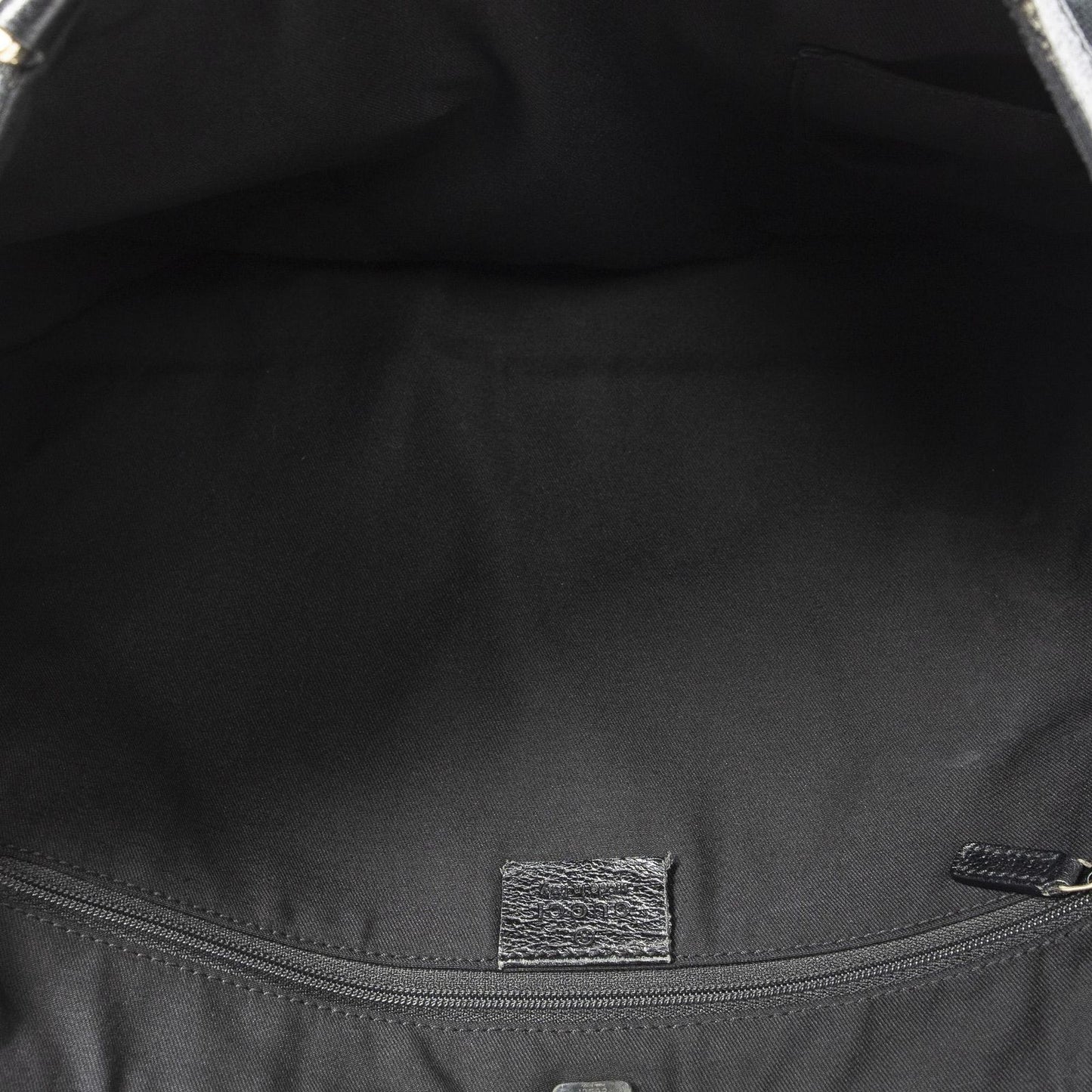 Gucci Abbey Pochette Black GG Canvas