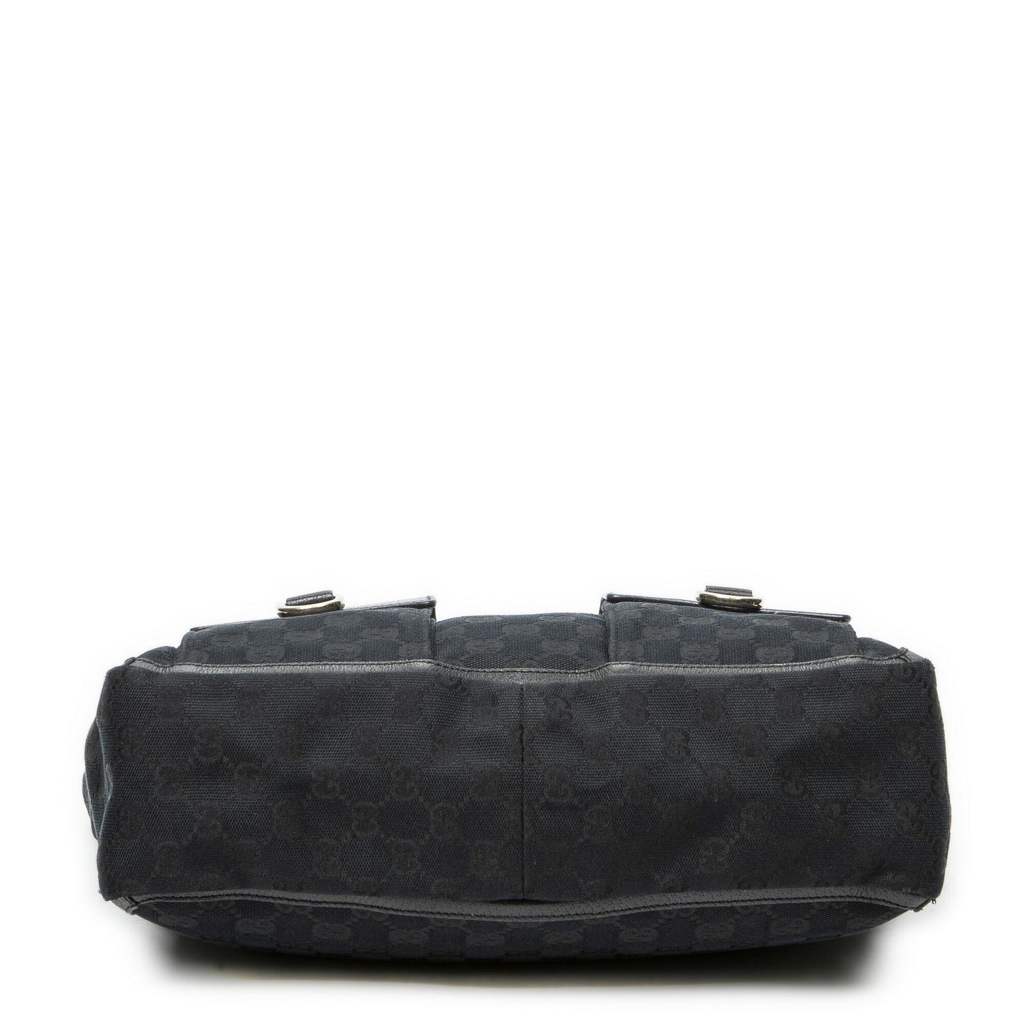 Gucci Abbey Pochette Black GG Canvas