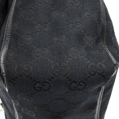Gucci Abbey Pochette Black GG Canvas
