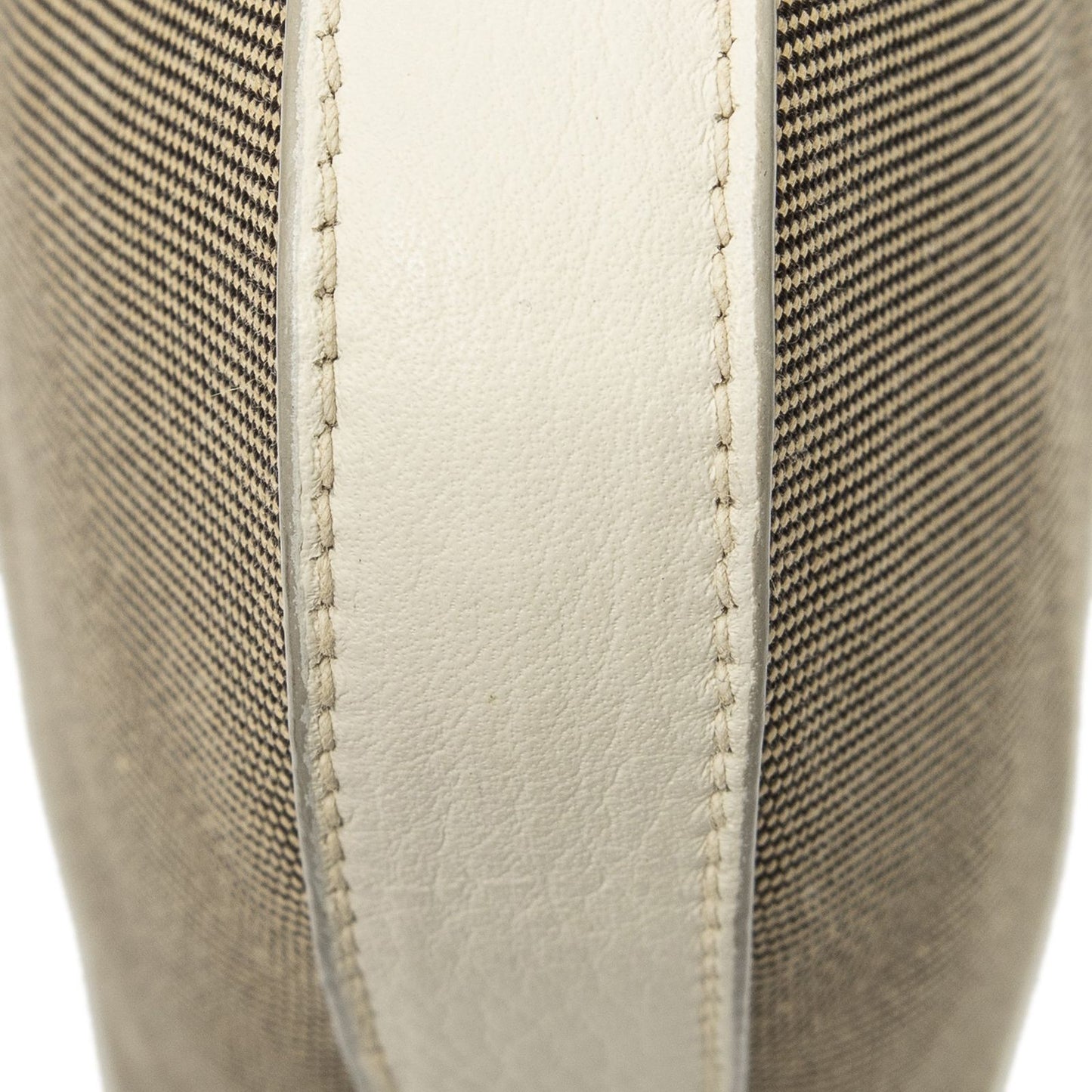 Prada Jaca Messenger Beige Ivory Dog Canvas Pet Accessory
