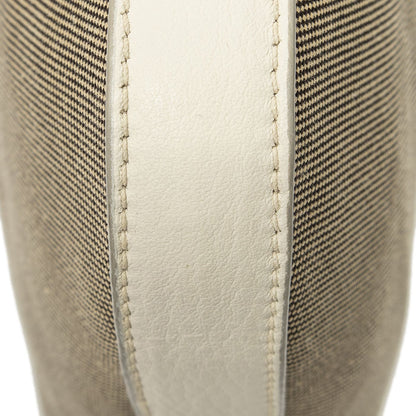 Prada Jaca Messenger Beige Ivory Dog Canvas Pet Accessory