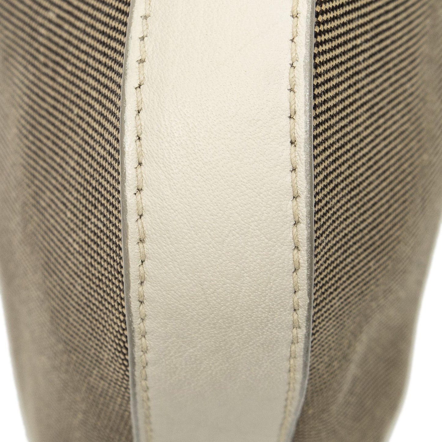 Prada Jaca Messenger Beige Ivory Dog Canvas Pet Accessory