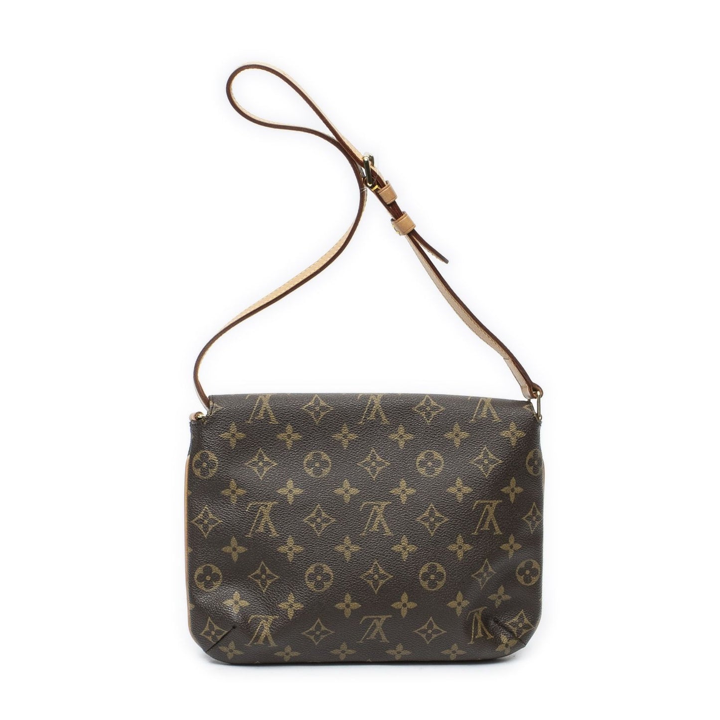Louis Vuitton Musette Tango Brown Monogram Canvas