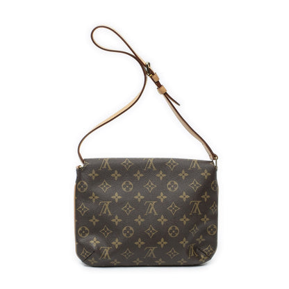 Louis Vuitton Musette Tango Brown Monogram Canvas