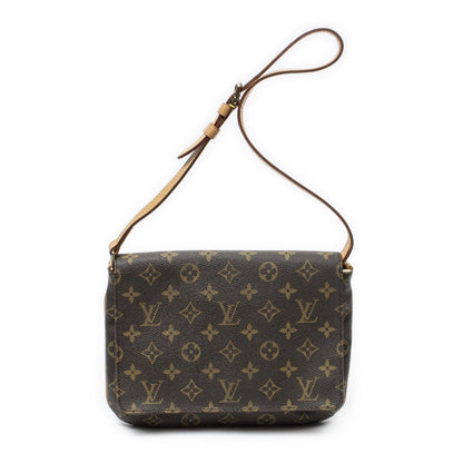 Louis Vuitton Musette Tango Brown Monogram Canvas