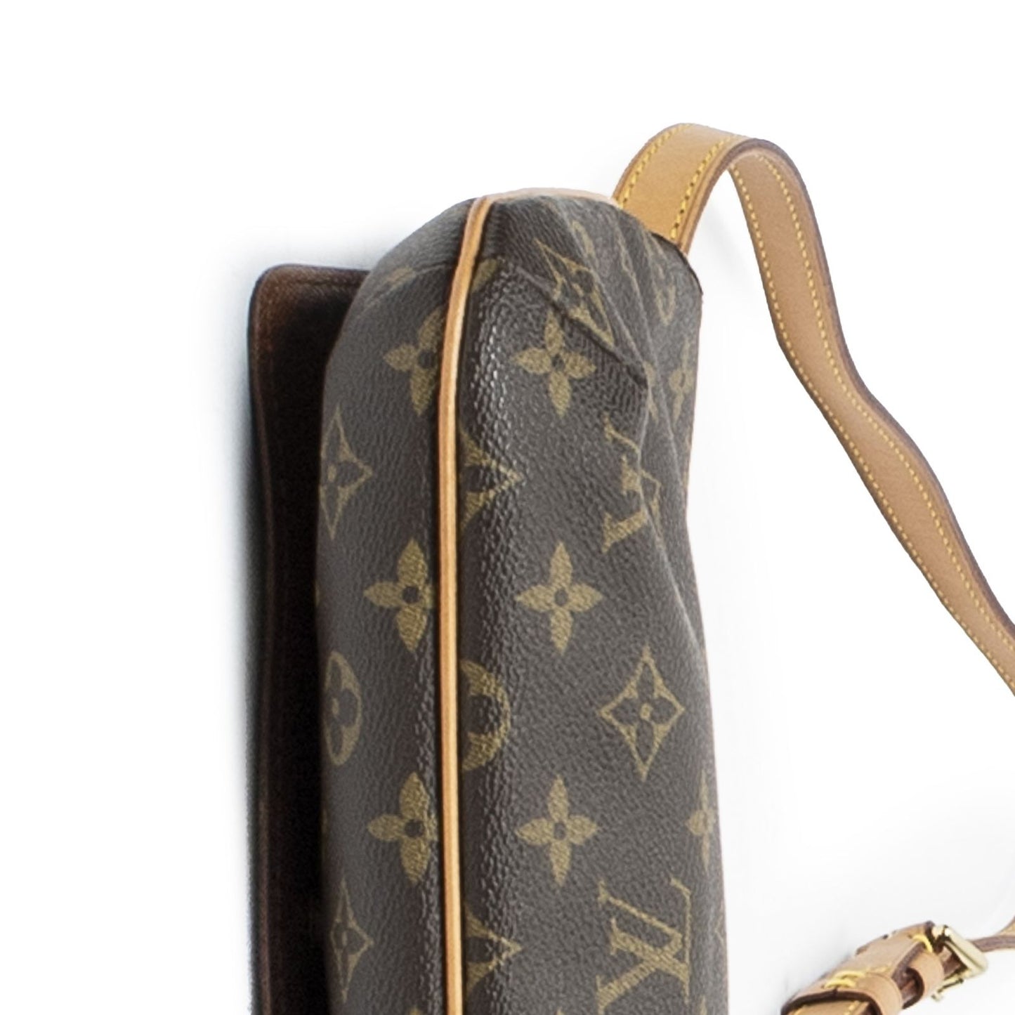 Louis Vuitton Musette Tango Brown Monogram Canvas