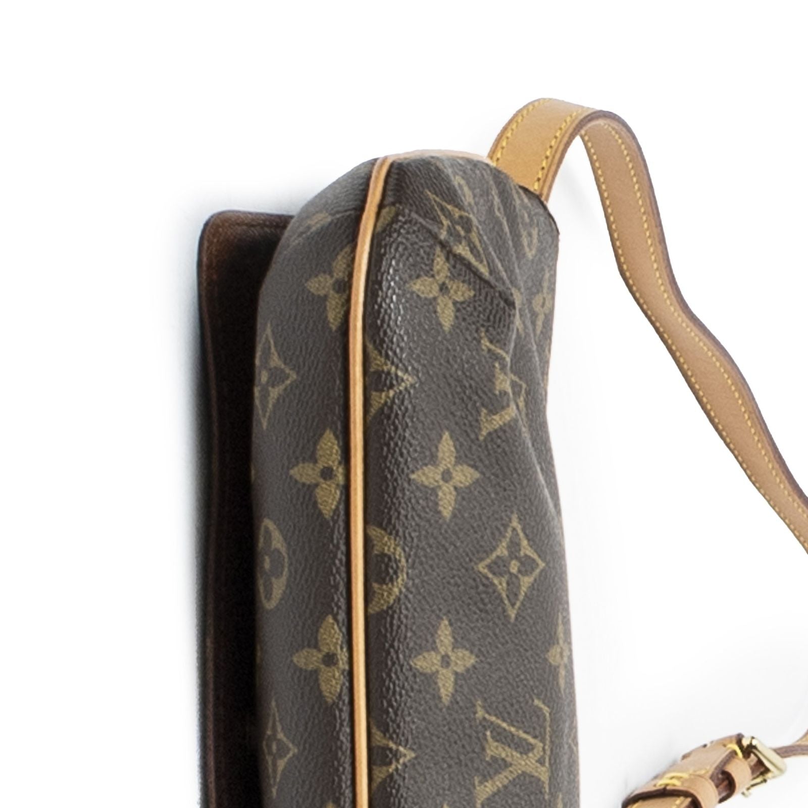 Louis Vuitton Musette Tango Brown Monogram Canvas