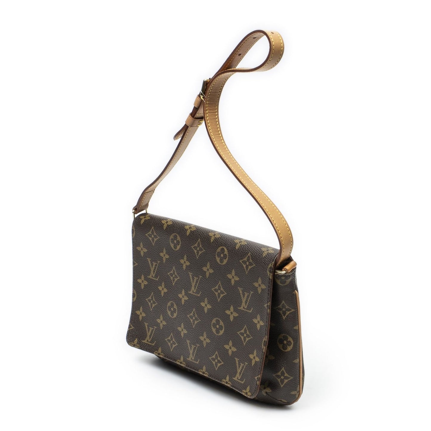 Louis Vuitton Musette Tango Brown Monogram Canvas