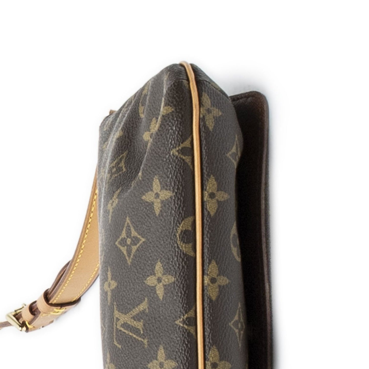 Louis Vuitton Musette Tango Brown Monogram Canvas
