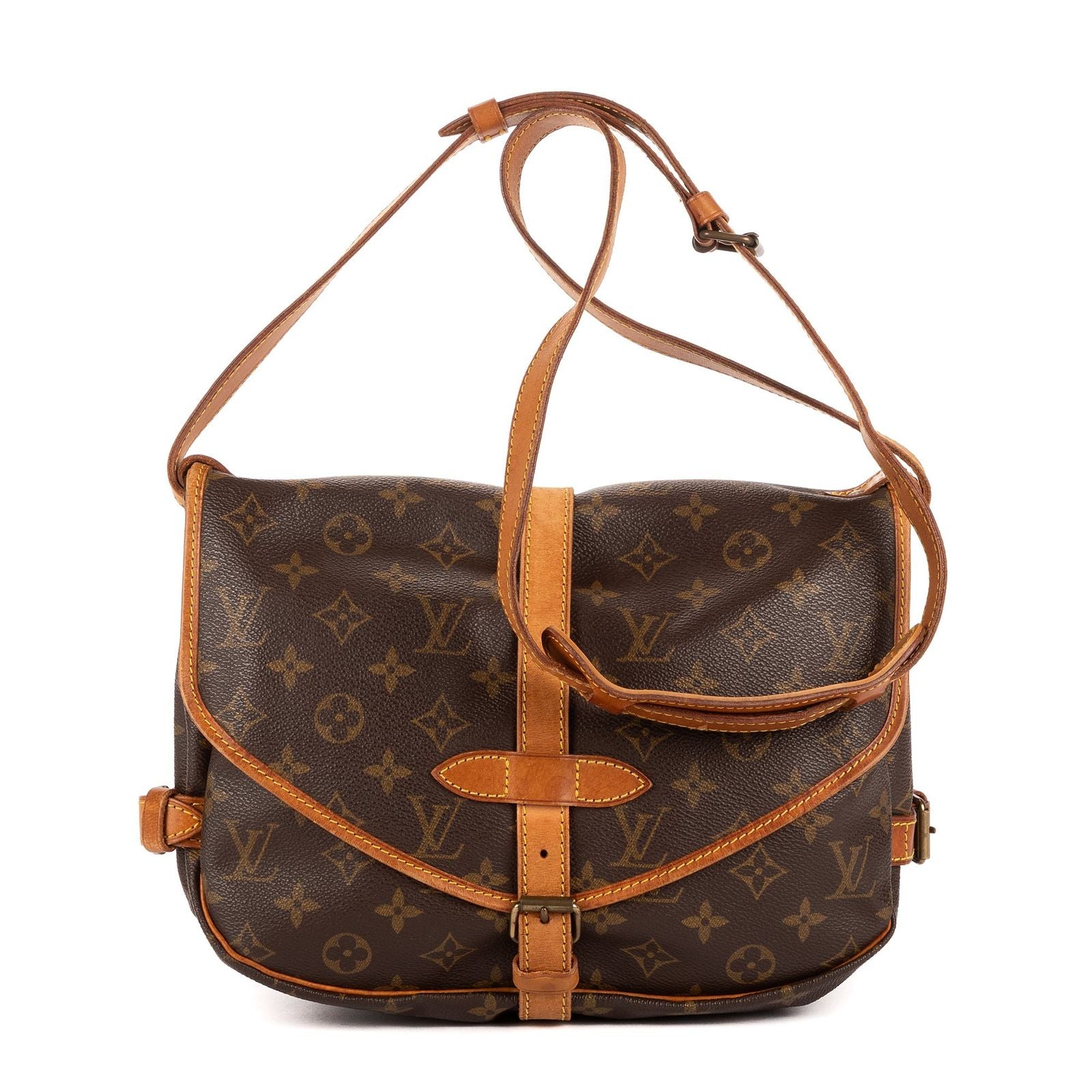 Louis Vuitton Saumur Brown Monogram Canvas