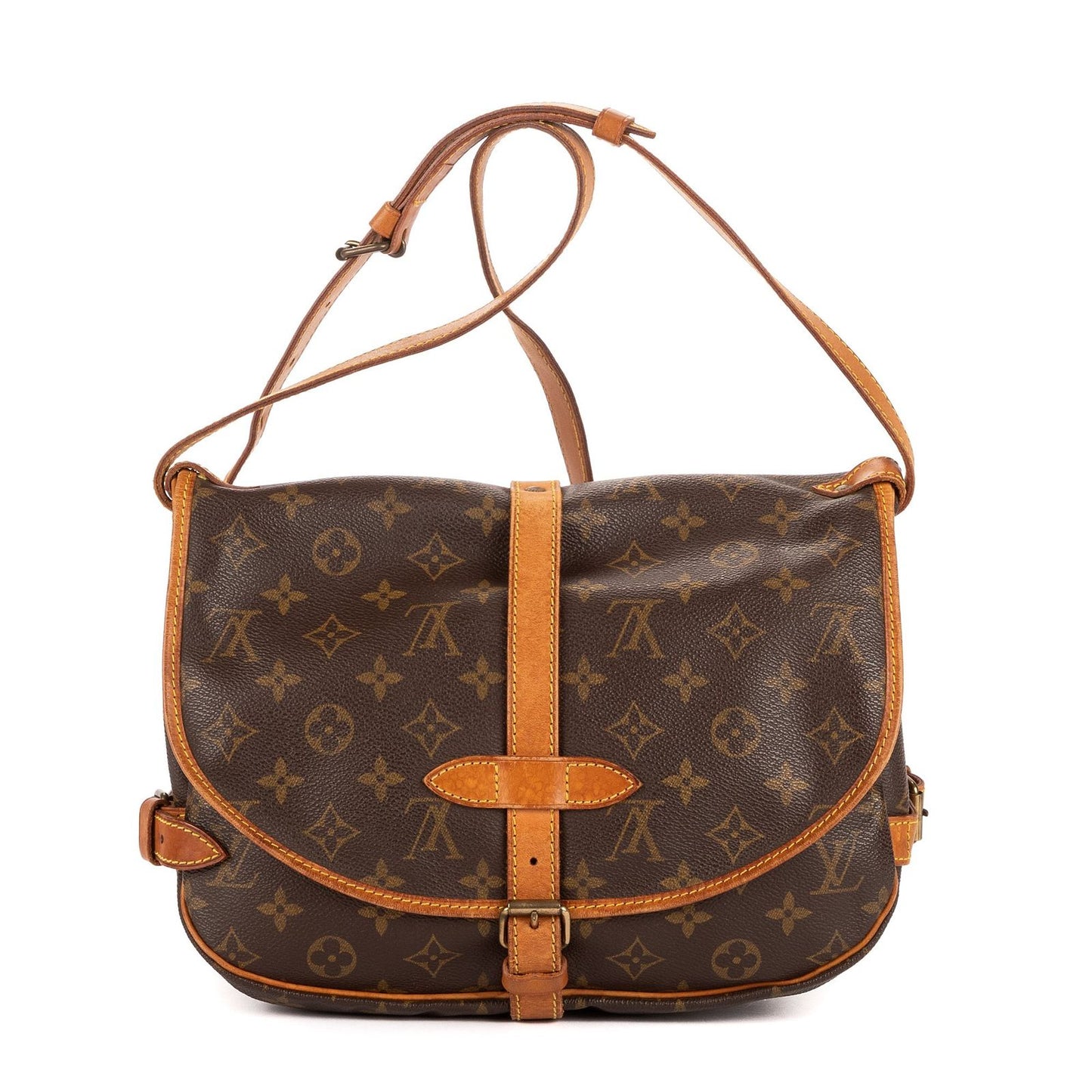 Louis Vuitton Saumur Brown Monogram Canvas