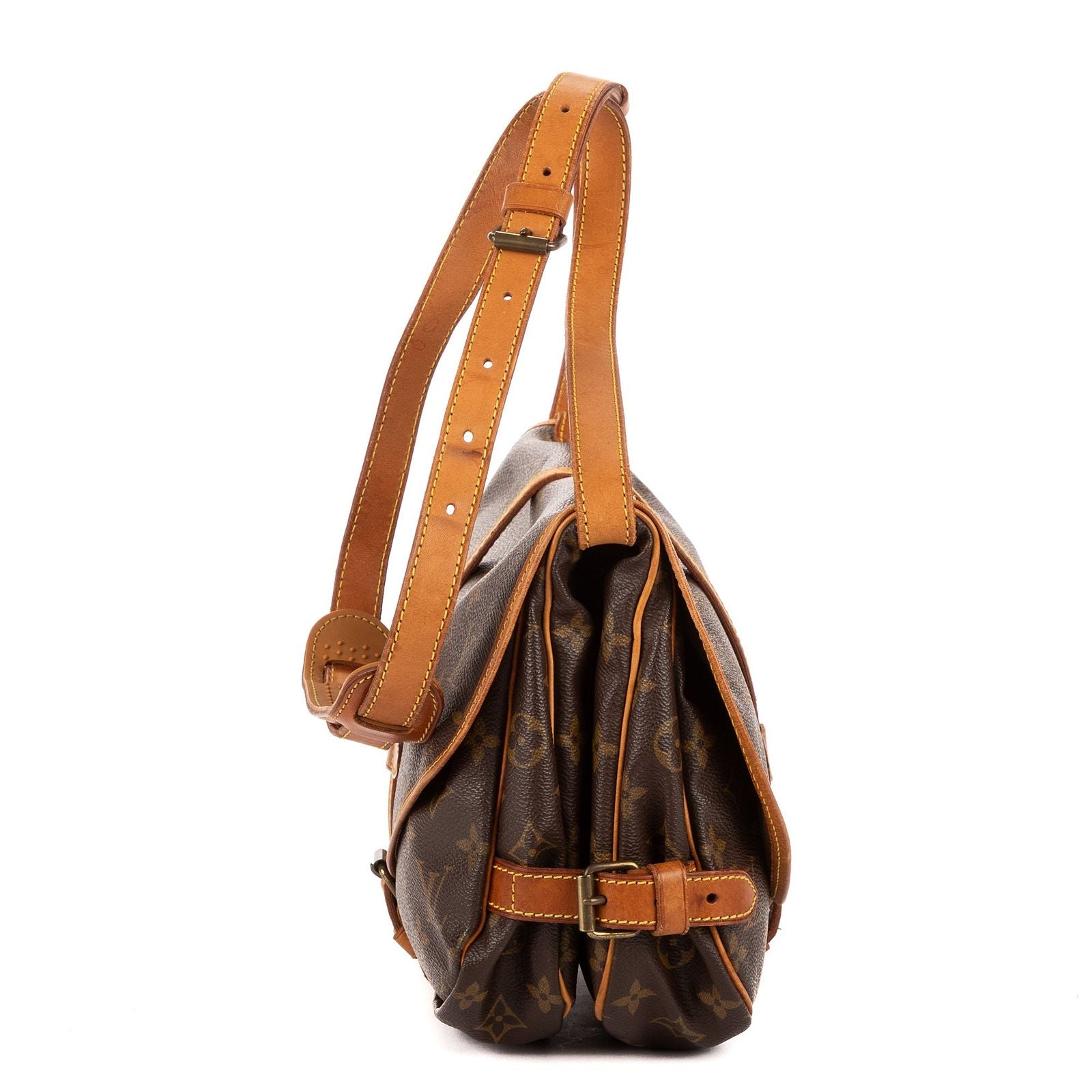 Louis Vuitton Saumur Brown Monogram Canvas