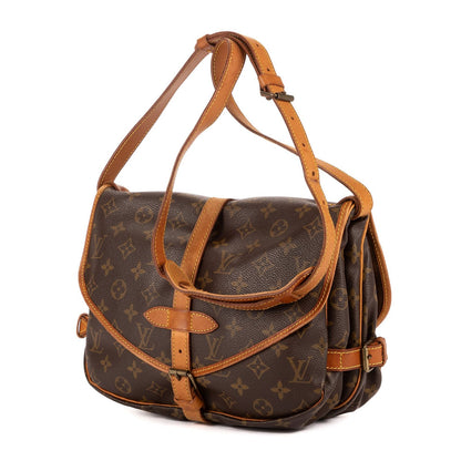 Louis Vuitton Saumur Brown Monogram Canvas