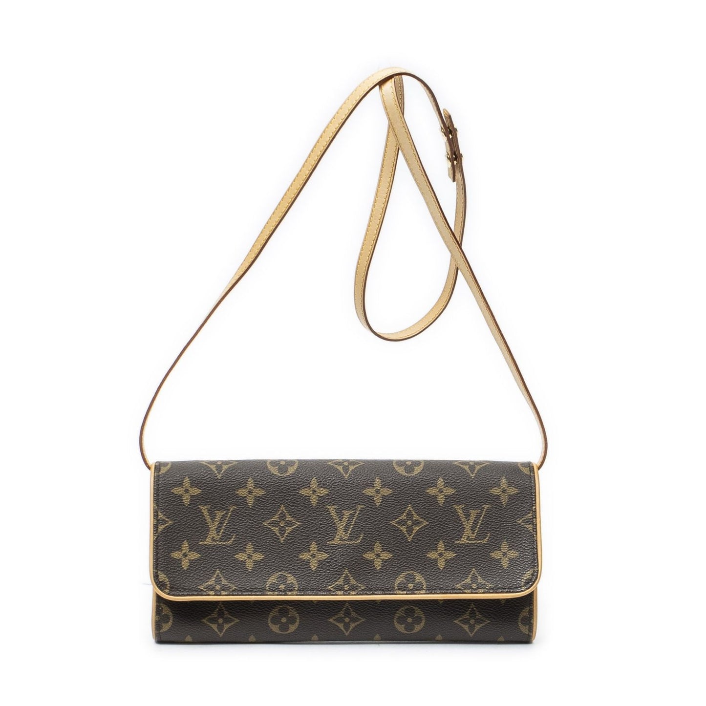 Louis Vuitton Twin Brown Monogram Canvas
