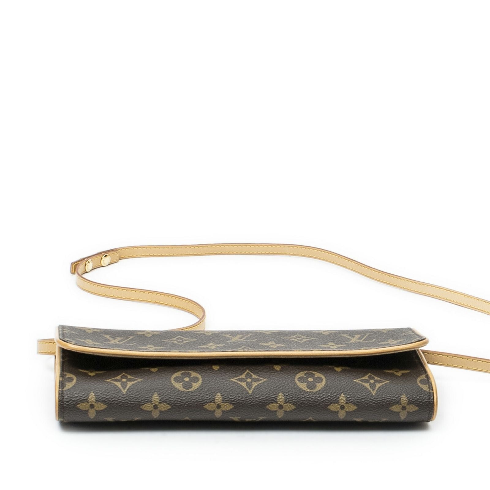 Louis Vuitton Twin Brown Monogram Canvas