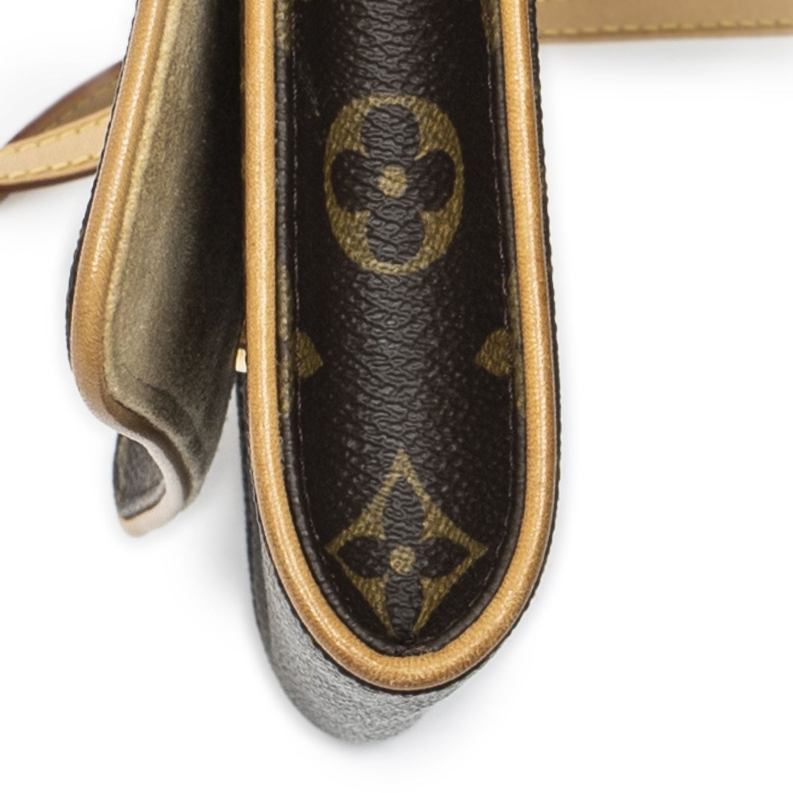 Louis Vuitton Twin Brown Monogram Canvas