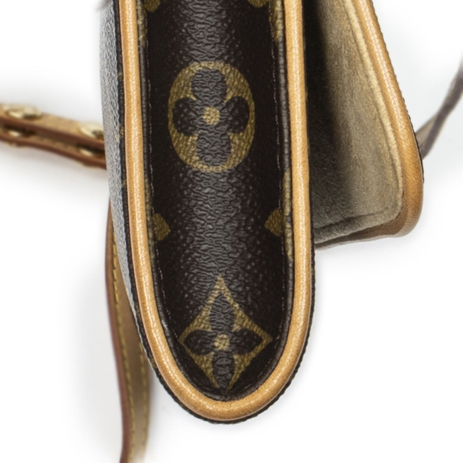 Louis Vuitton Twin Brown Monogram Canvas