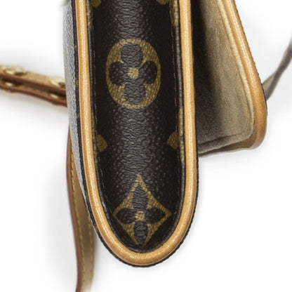 Louis Vuitton Twin Brown Monogram Canvas