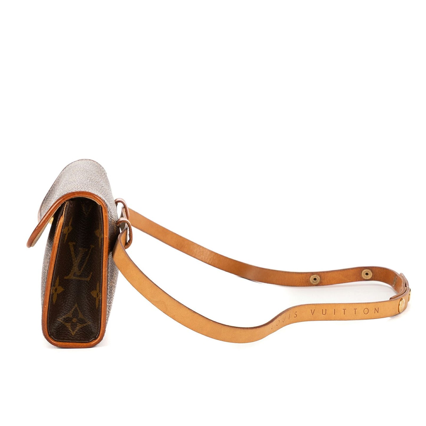 Louis Vuitton Pochette Florentine Brown Monogram Canvas