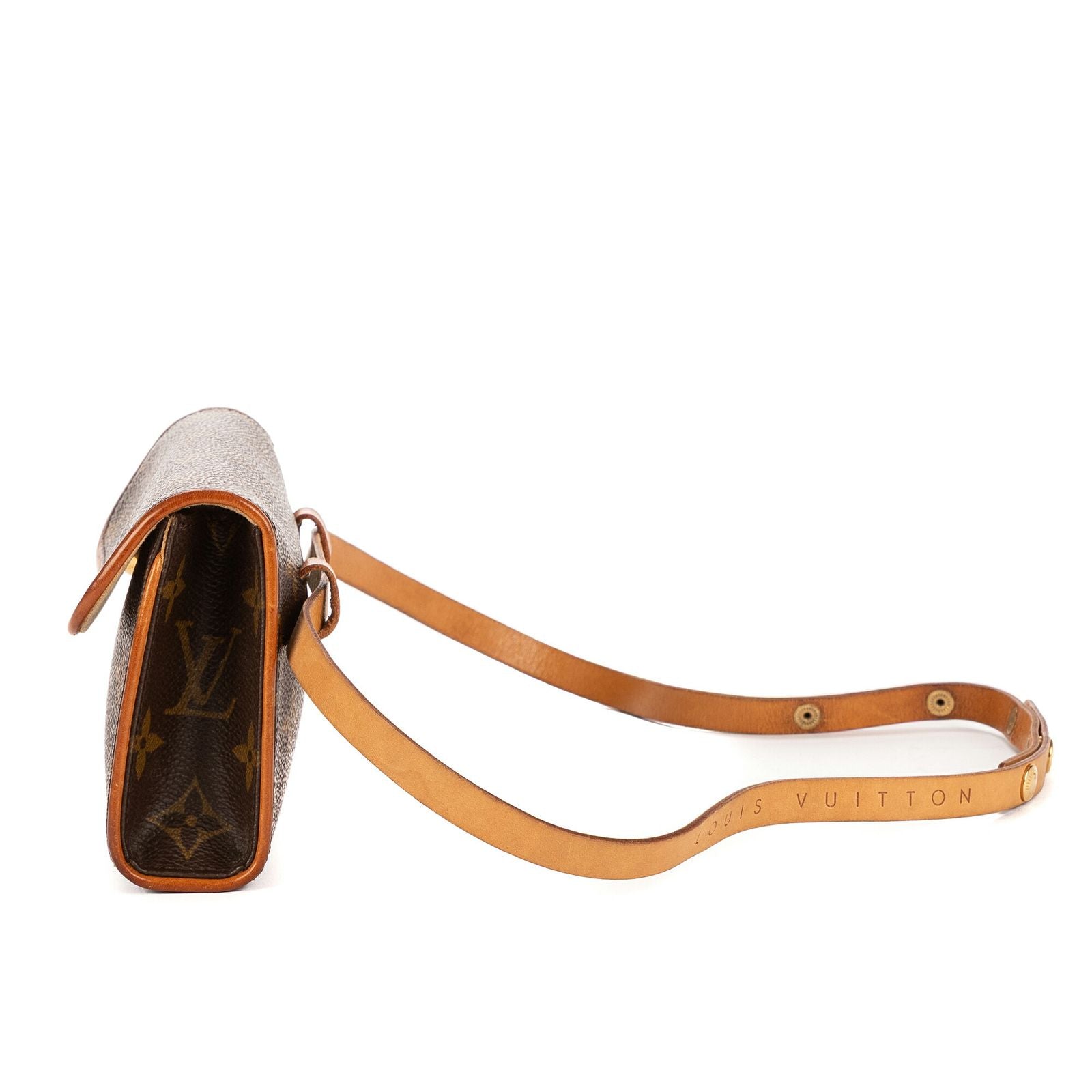 Louis Vuitton Pochette Florentine Brown Monogram Canvas