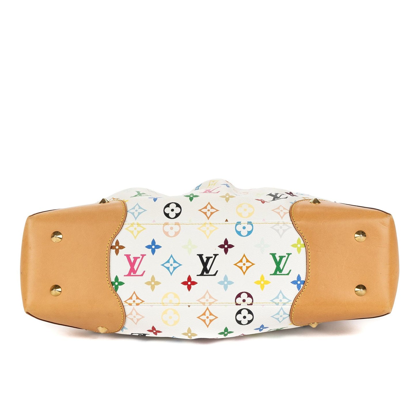Louis Vuitton Judy White Multicolor Colorful Monogram Canvas