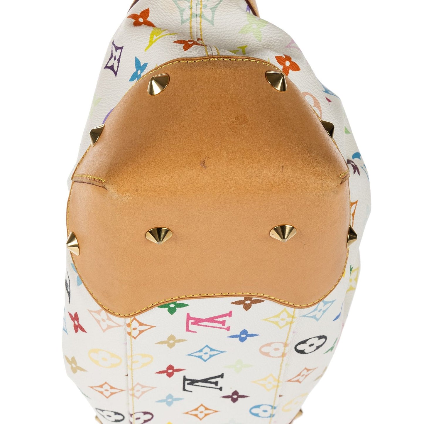 Louis Vuitton Judy White Multicolor Colorful Monogram Canvas