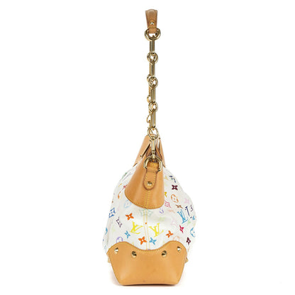 Louis Vuitton Judy White Multicolor Colorful Monogram Canvas