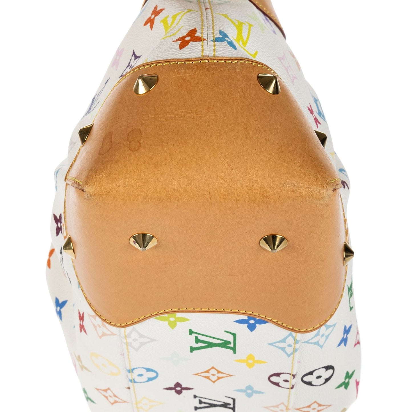 Louis Vuitton Judy White Multicolor Colorful Monogram Canvas