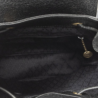 Gucci Mini Bamboo Backpack Sac Black Suede Leather