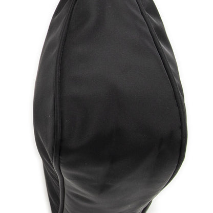 Prada Vintage Mini Zip Hobo Black Nylon Canvas