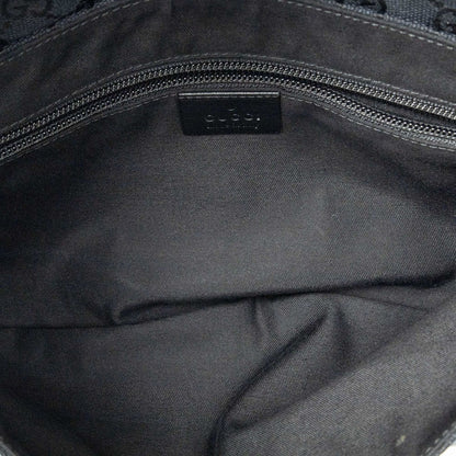 Gucci Flap Waist Bag Black GG Canvas