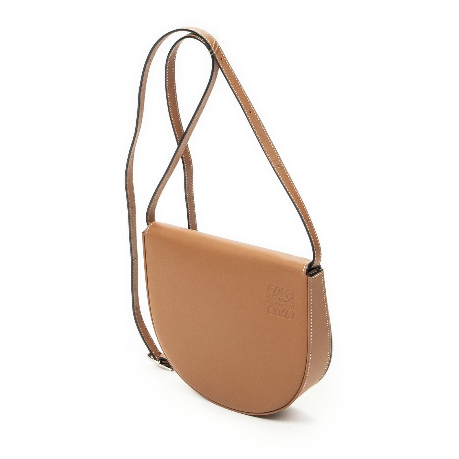 Loewe Mini Bag Pouch Brown Smooth Leather