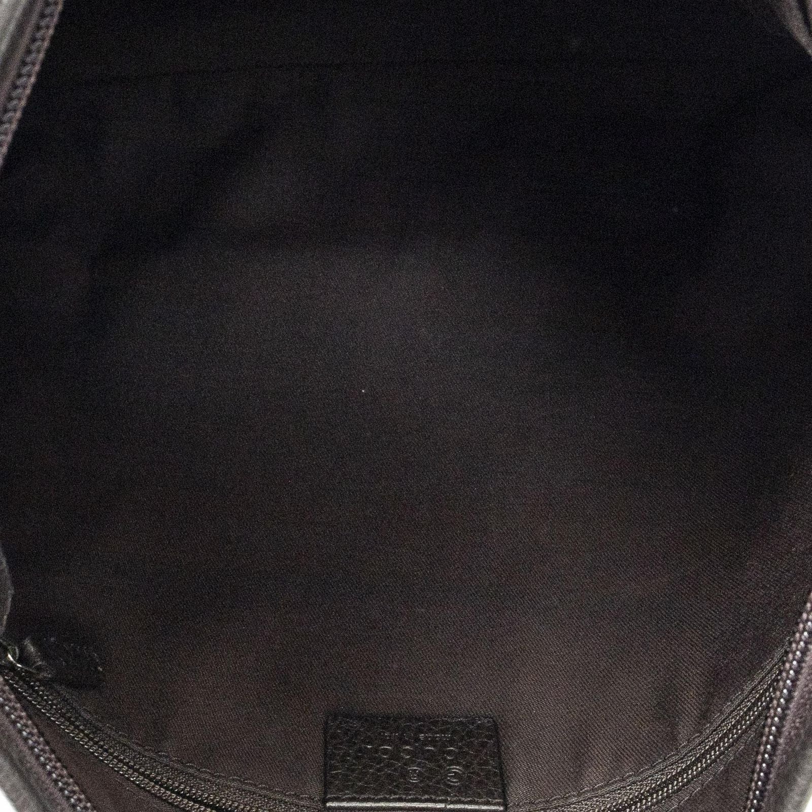 Gucci Abbey Dring Crossbody Dark Brown GG Nylon Canvas